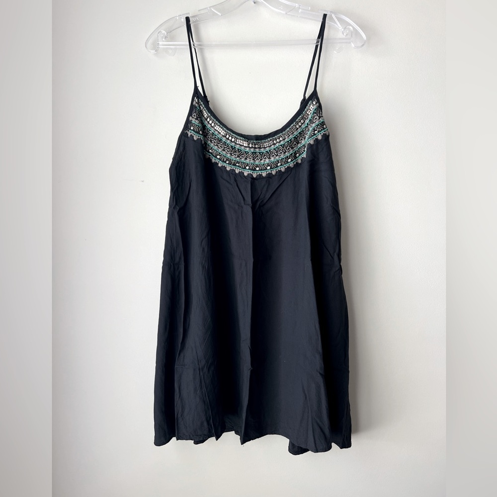 American Eagle Beaded Mini Dress Size Medium